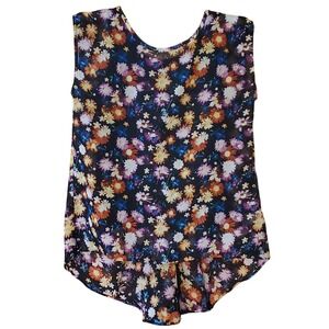 Disney D-Signed 2 Piece Girls Floral‎ Shirt Set Size Large